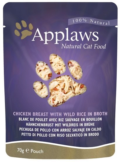 Applaws saszetka dla kota Kurczak i Dziki Ryż 70g Applaws saszetka dla kota Kurczak i Dziki Ryż 70g