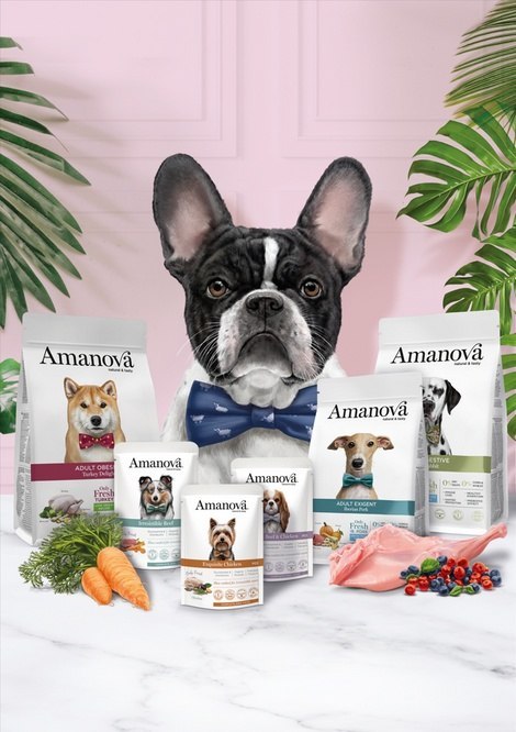 Amanova Dog Adult Mini Exigent Iberian Pork - wieprzowina 2kg