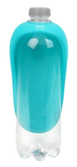 Collar WauDog Silicone Dysza do picia - końcówka 165x90mm niebieska