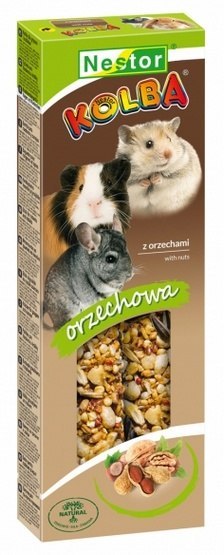 Nestor Kolba Gryzoń orzechowa 2szt Nestor Kolba Gryzoń orzechowa 2szt