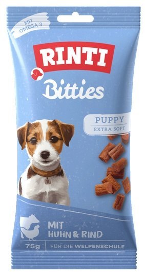 Rinti Bitties Puppy Huhn & Rind - kurczak i wołowina 75g Rinti Bitties Puppy Huhn & Rind - kurczak i wołowina 75g