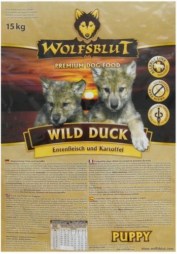 Wolfsblut Dog Wild Duck Puppy - kaczka i bataty 2kg Wolfsblut Dog Wild Duck Puppy - kaczka i bataty 2kg