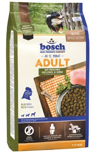 Bosch Mini Adult Geflugel & Hirse - Drób i proso 1kg Bosch Mini Adult Geflugel & Hirse - Drób i proso 1kg