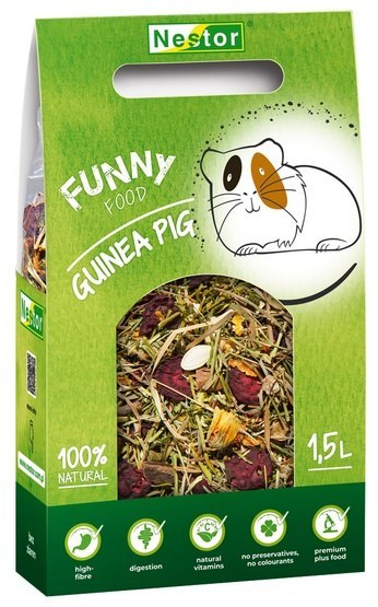 Nestor Pokarm Świnka morska Funny 1500ml Nestor Pokarm Świnka morska Funny 1500ml